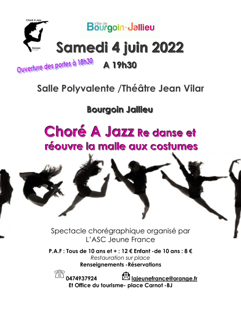 Choré A Jazz Re Danse et réouvre la malle aux costumes