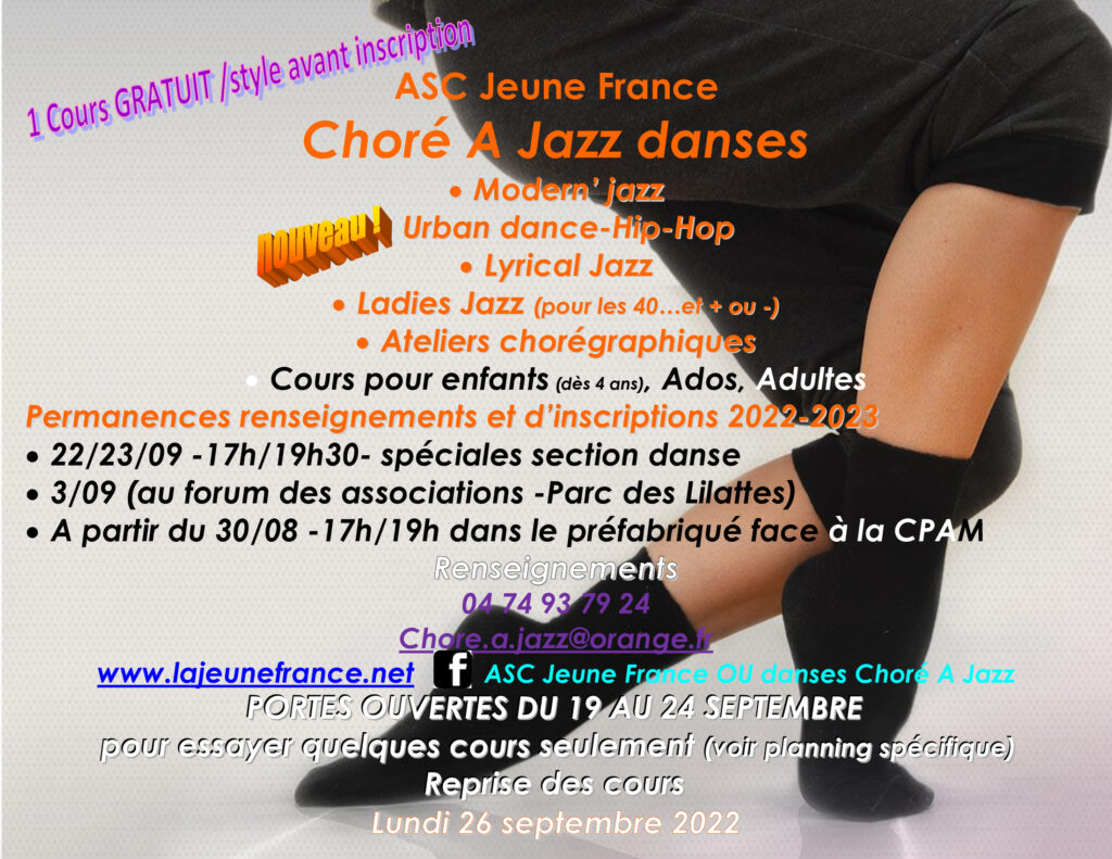 Portes ouvertes Danses Bourgoin-Jallieu